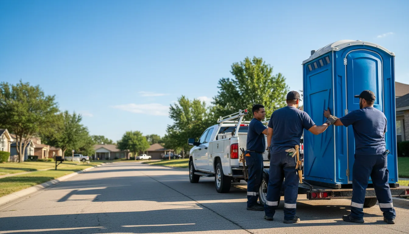 Portable Toilet Rental in Wood River, IL near me